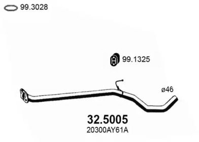 Трубка (ASSO: 32.5005)