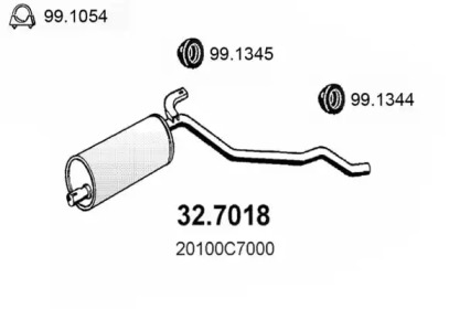 Амортизатор (ASSO: 32.7018)