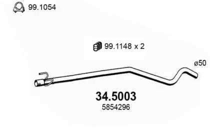 Трубка (ASSO: 34.5003)