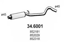 Амортизатор (ASSO: 34.6001)