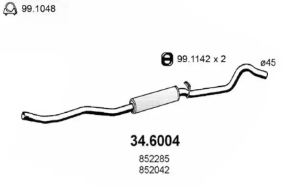 Амортизатор (ASSO: 34.6004)