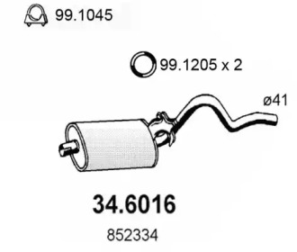 Амортизатор (ASSO: 34.6016)