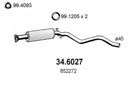 Амортизатор (ASSO: 34.6027)