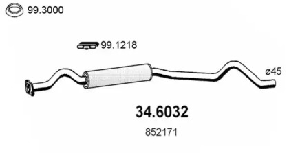 Амортизатор (ASSO: 34.6032)