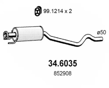 Амортизатор (ASSO: 34.6035)