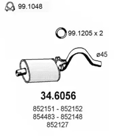 Амортизатор (ASSO: 34.6056)