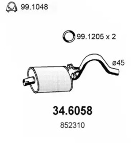 Амортизатор (ASSO: 34.6058)