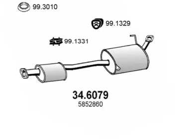 Амортизатор (ASSO: 34.6079)