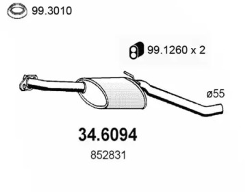 Амортизатор (ASSO: 34.6094)