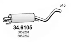 Амортизатор (ASSO: 34.6105)