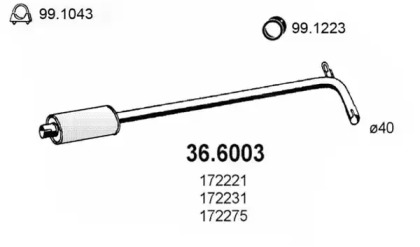 Амортизатор (ASSO: 36.6003)