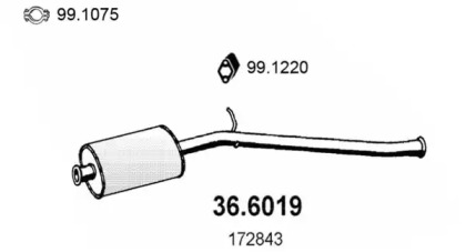 Амортизатор (ASSO: 36.6019)