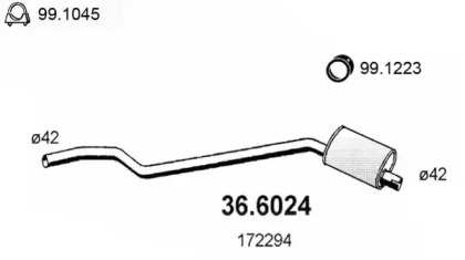 Амортизатор (ASSO: 36.6024)