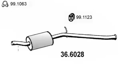 Амортизатор (ASSO: 36.6028)