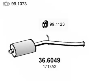 Амортизатор (ASSO: 36.6049)