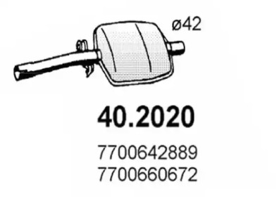 Амортизатор (ASSO: 40.2020)