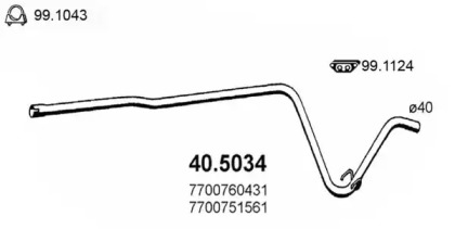 Трубка (ASSO: 40.5034)