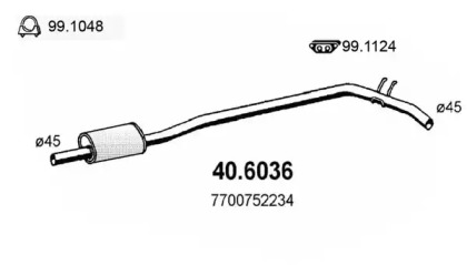 Амортизатор (ASSO: 40.6036)