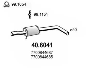 Амортизатор (ASSO: 40.6041)