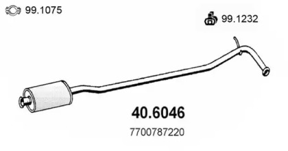 Амортизатор (ASSO: 40.6046)