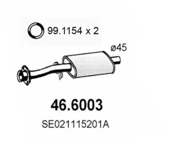 Амортизатор (ASSO: 46.6003)