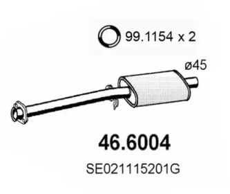 Амортизатор (ASSO: 46.6004)