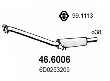 Амортизатор (ASSO: 46.6006)