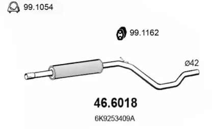 Амортизатор (ASSO: 46.6018)