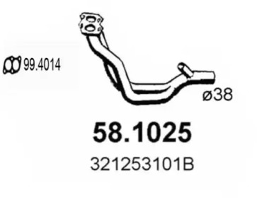 Трубка (ASSO: 58.1025)