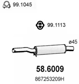 Амортизатор (ASSO: 58.6009)