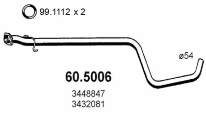 Трубка (ASSO: 60.5006)