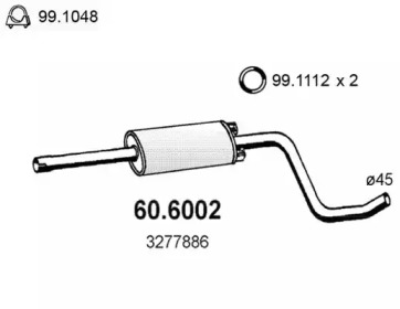 Амортизатор (ASSO: 60.6002)