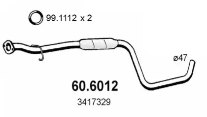 Амортизатор (ASSO: 60.6012)