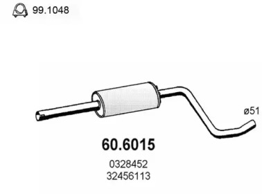 Амортизатор (ASSO: 60.6015)