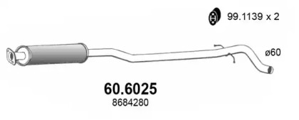 Амортизатор (ASSO: 60.6025)