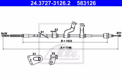 Трос (ATE: 24.3727-3126.2)