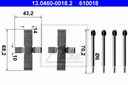 Комплектующие (ATE: 13.0460-0018.2)