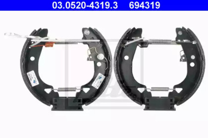Комлект тормозных накладок (ATE: 03.0520-4319.3)
