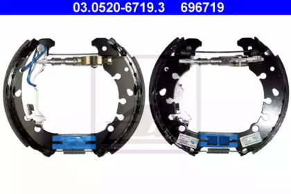 Комлект тормозных накладок (ATE: 03.0520-6719.3)