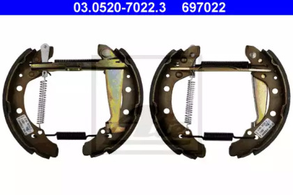 Комлект тормозных накладок (ATE: 03.0520-7022.3)