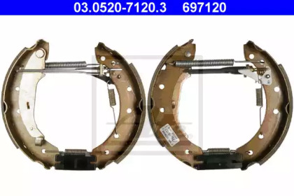 Комлект тормозных накладок (ATE: 03.0520-7120.3)