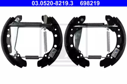 Комлект тормозных накладок (ATE: 03.0520-8219.3)