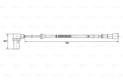 Датчик (BOSCH: 0 265 006 593)