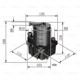 Фильтр (BOSCH: 0 450 907 016)