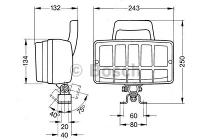 Фара (BOSCH: 0 986 310 539)