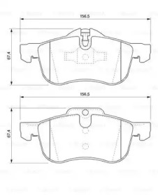 Комплект тормозных колодок (BOSCH: 0 986 424 758)