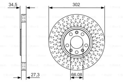 Тормозной диск (BOSCH: 0 986 479 A88)