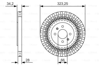 Тормозной диск (BOSCH: 0 986 479 A90)