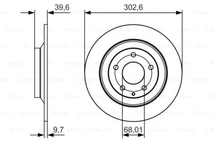 Тормозной диск (BOSCH: 0 986 479 C28)