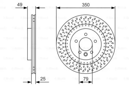 Тормозной диск (BOSCH: 0 986 479 D31)